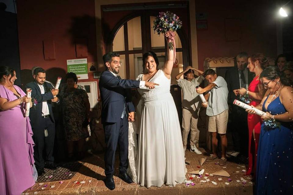 Novias felices