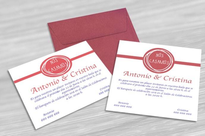 Invitación personalizada