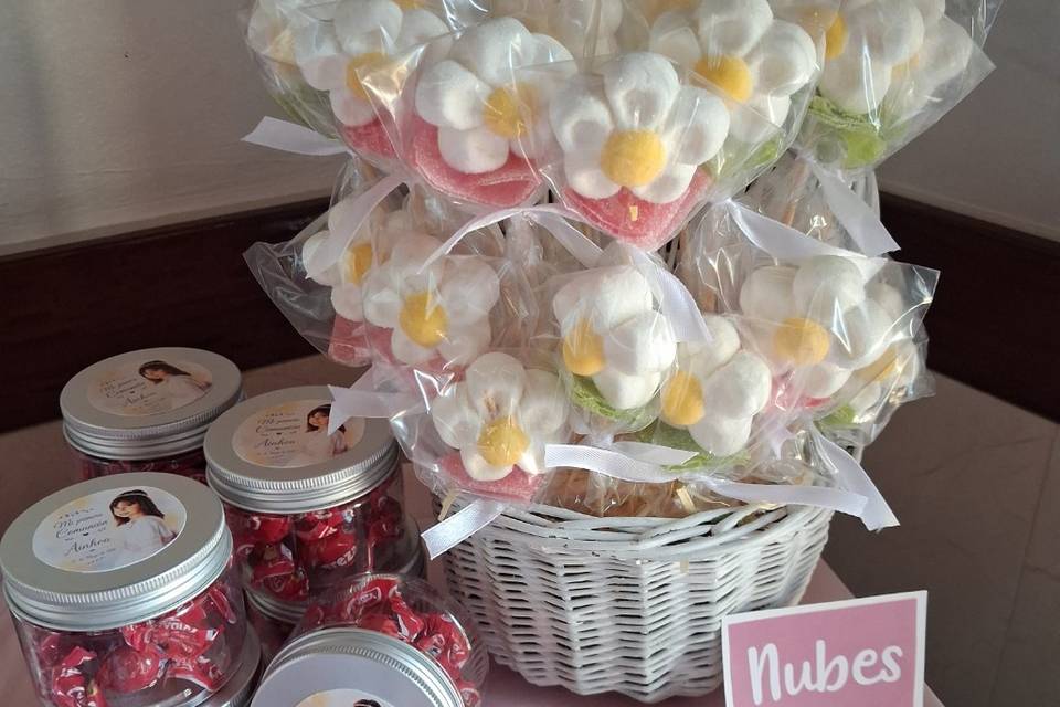 Botes, flores
