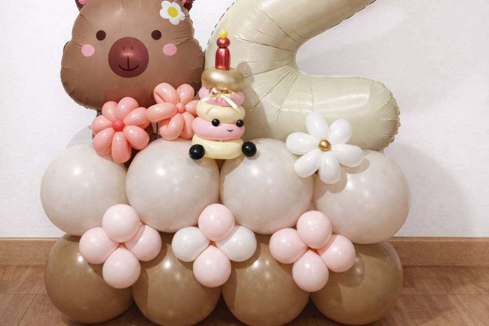 Bouquet capibara