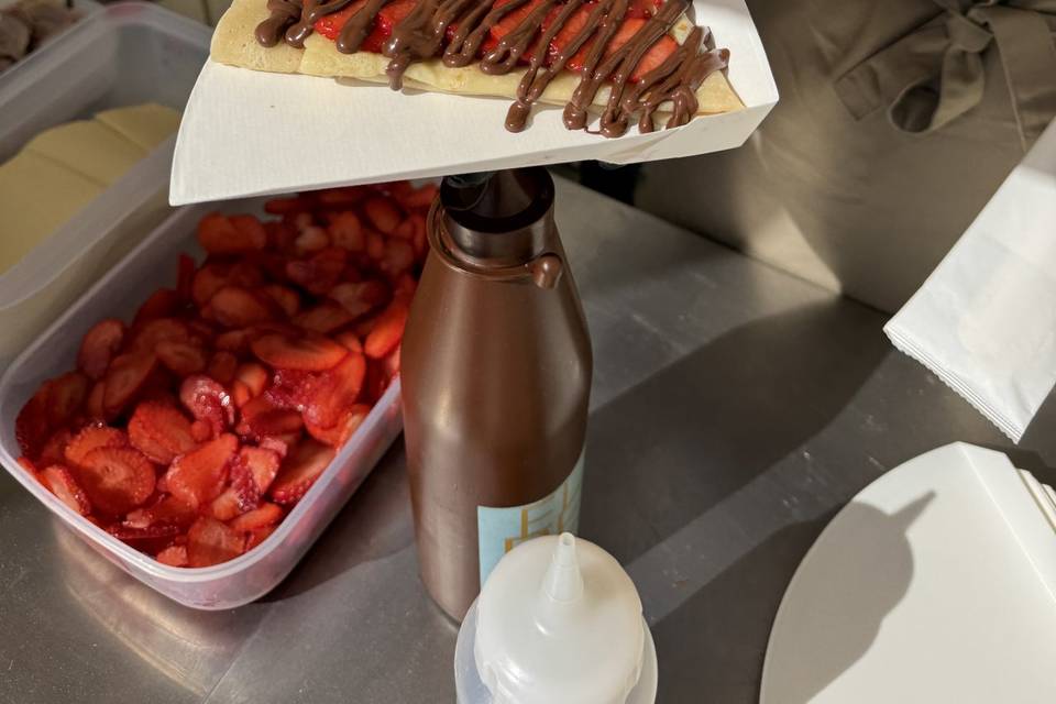 Servicio de crepes