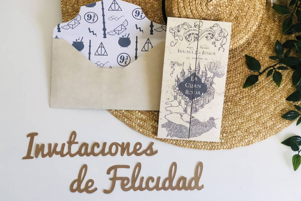 Invitación Harry Potter