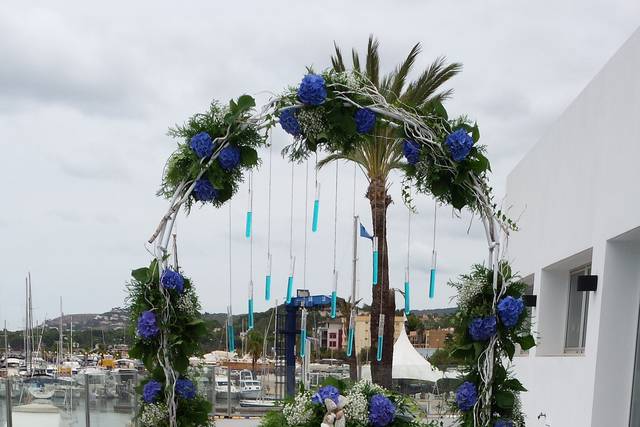 Ceremonia en el mar