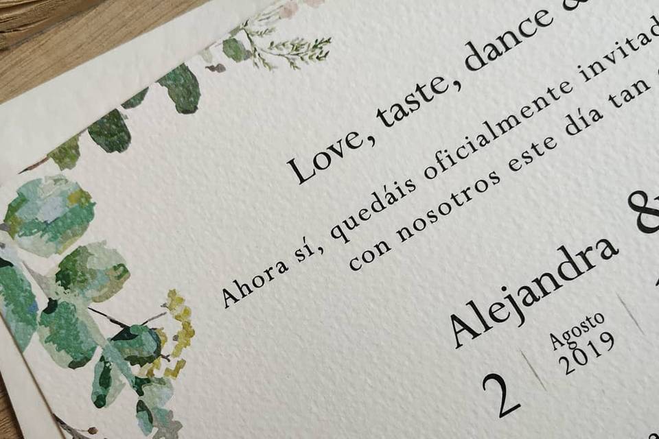 Invitación de amor