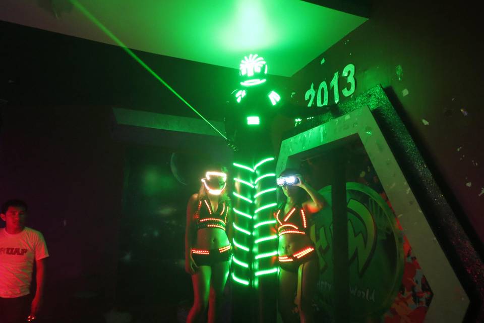 Hora loca Temática LED