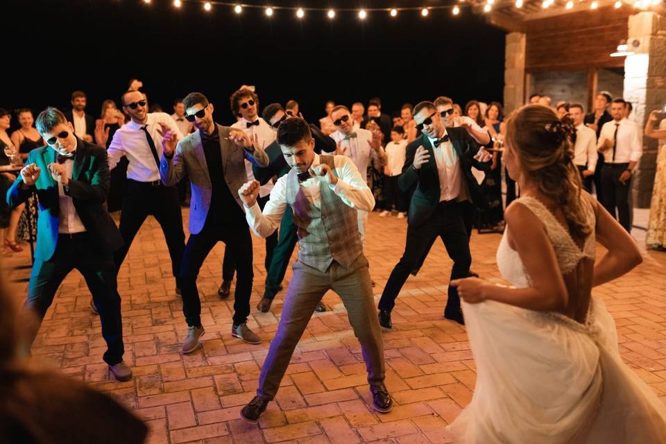 El baile de boda
