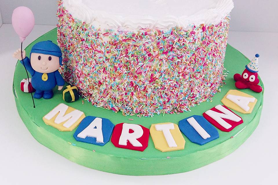 Pastel infantil de pocoyo