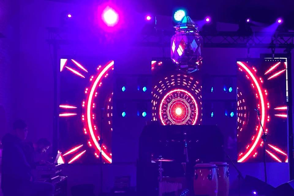 Sonido, estructural y luces