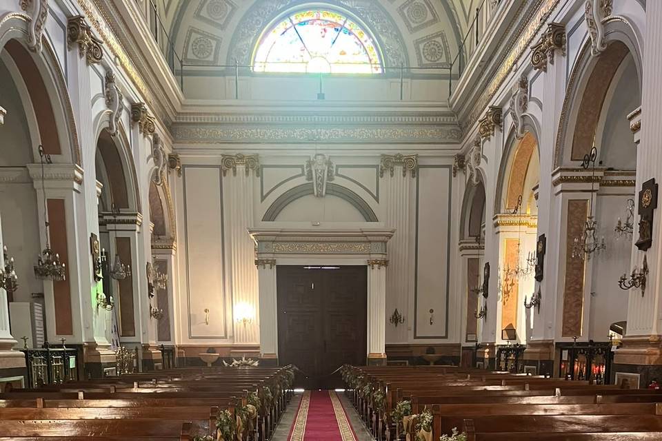 Pasillo iglesia