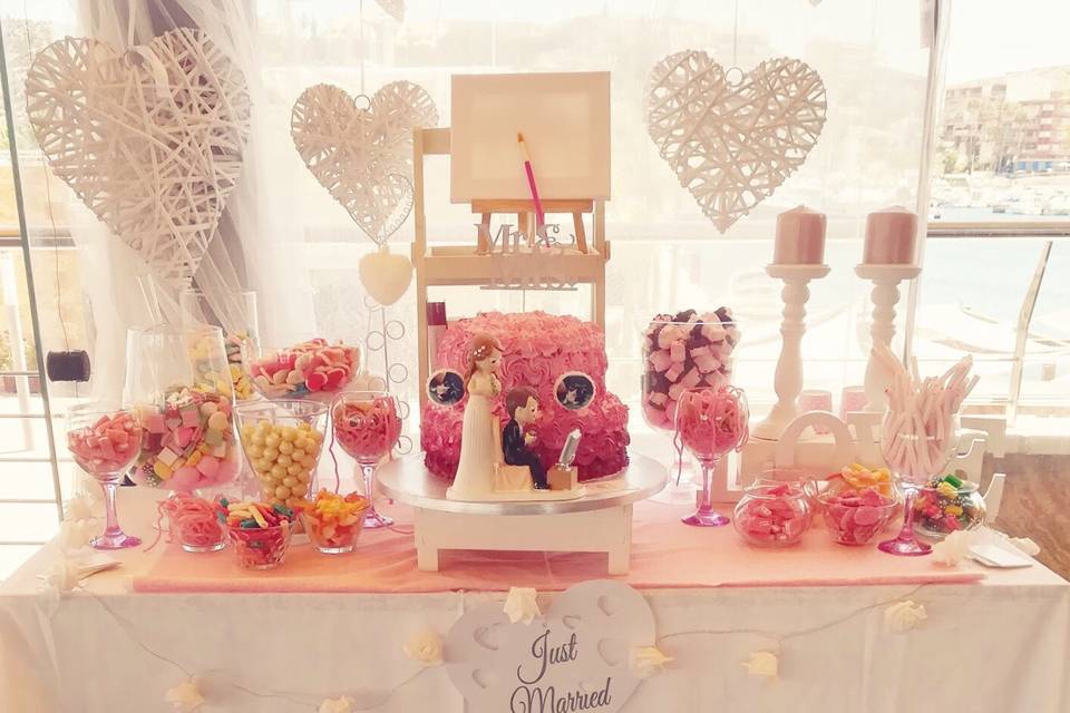 Candy bar de boda