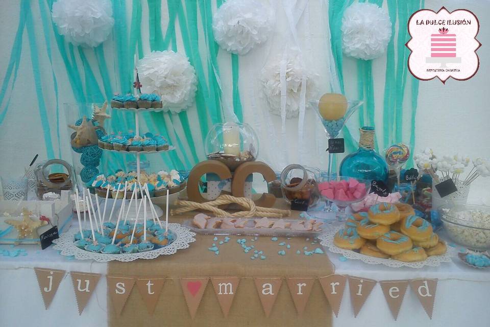 Mesa dulce de boda