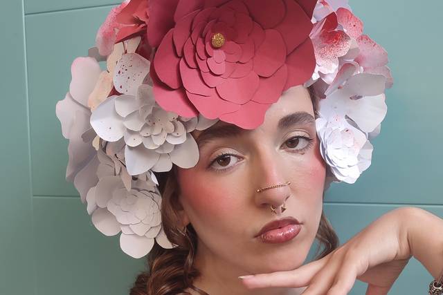 Modelo para desfile