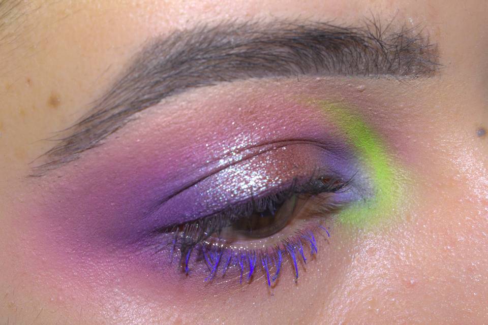 Maquillaje colorido