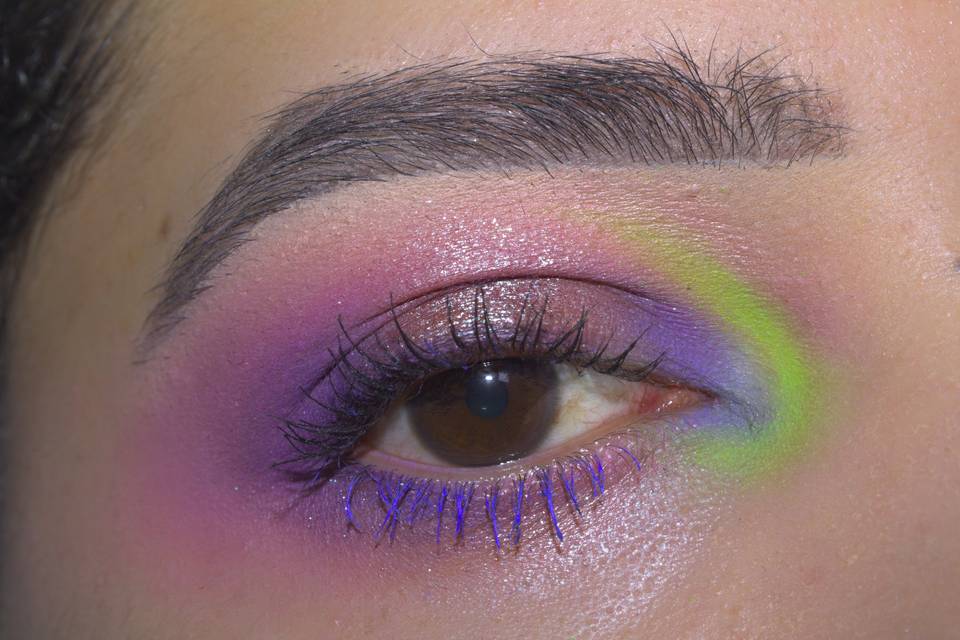 Maquillaje colorido