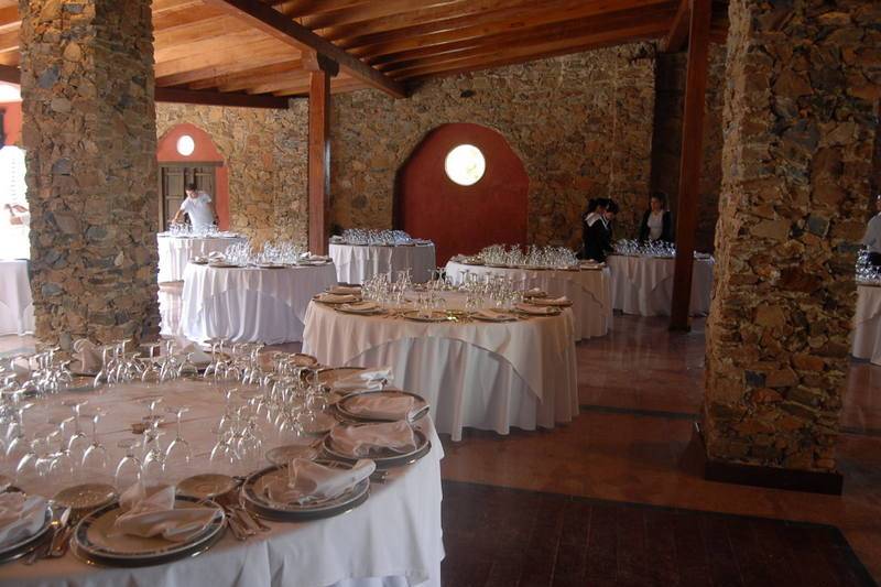 Sala para el banquete