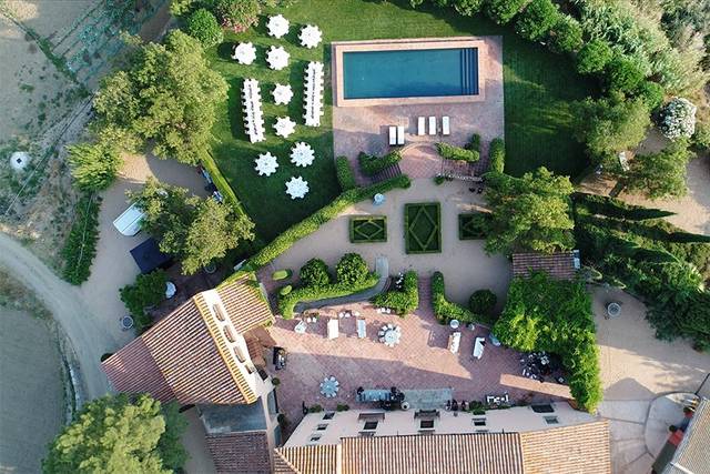 Imágenes aéreas para bodas