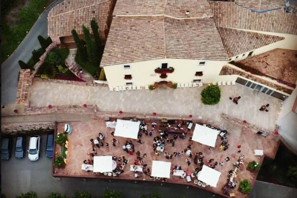 Dron para bodas