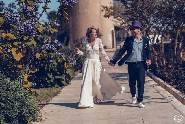 Invitación de boda Ibiza with love