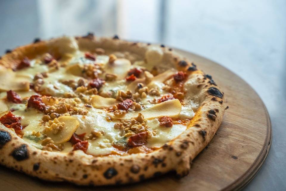 Pizza horneada a la perfección