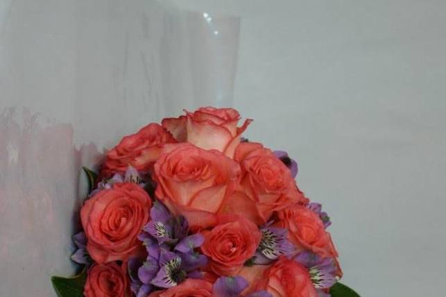 Bouquet con rosas