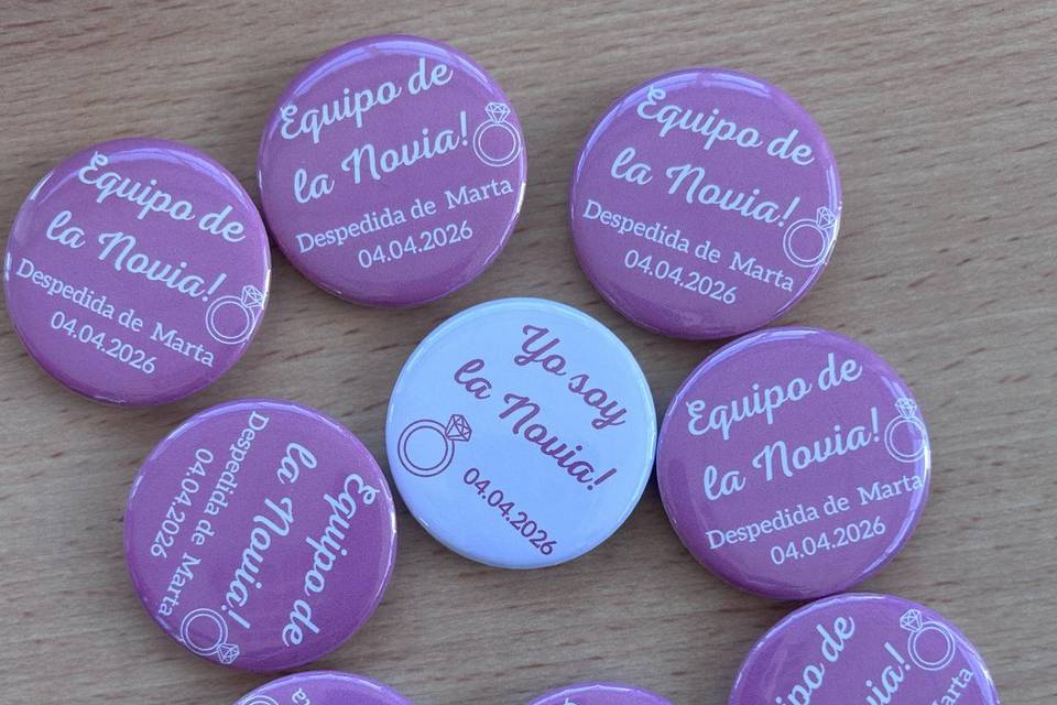 Chapas despedida