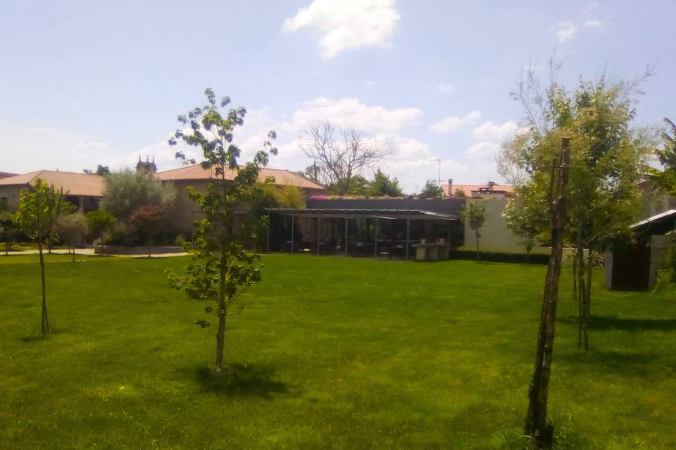 Jardín principios de primavera