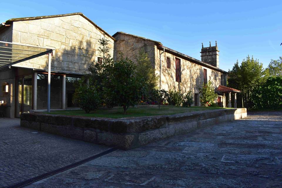 Trasera del edificio