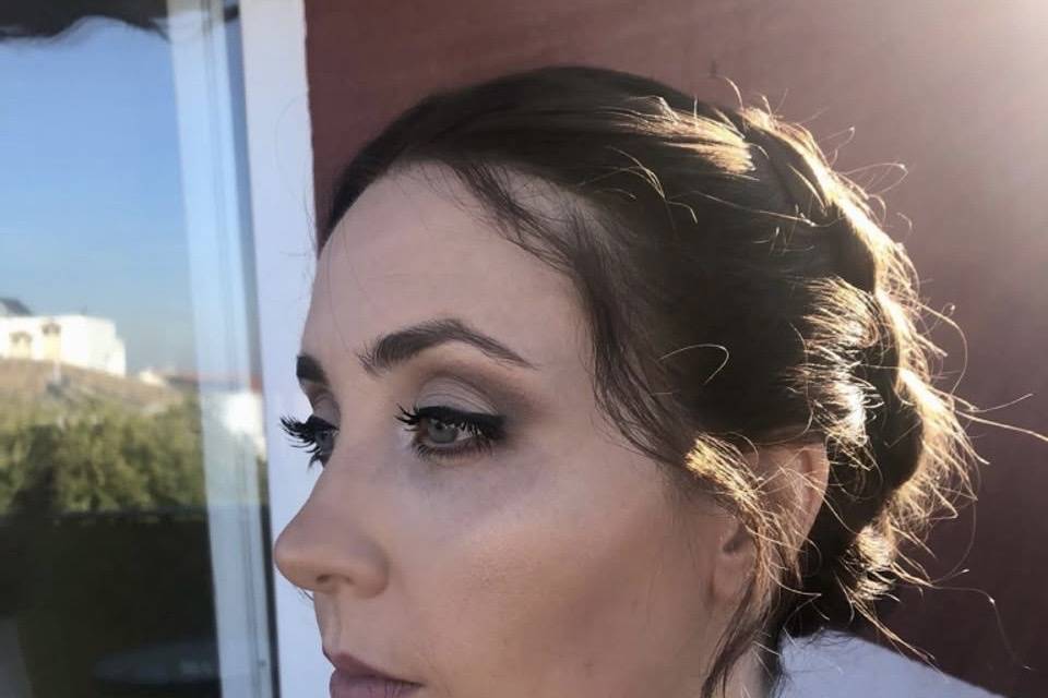 Maquillaje ahumado