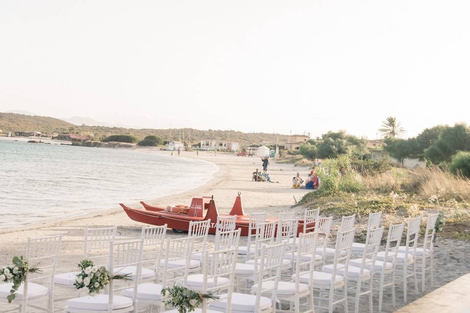 Ceremonia en la playa