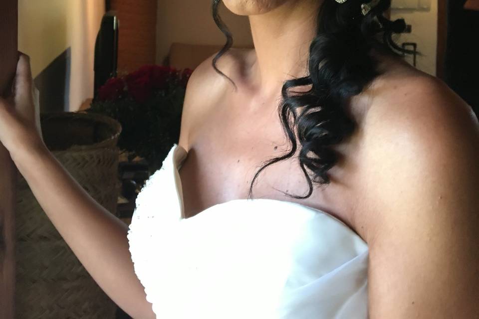 Maquillaje de Inmaculada, novia