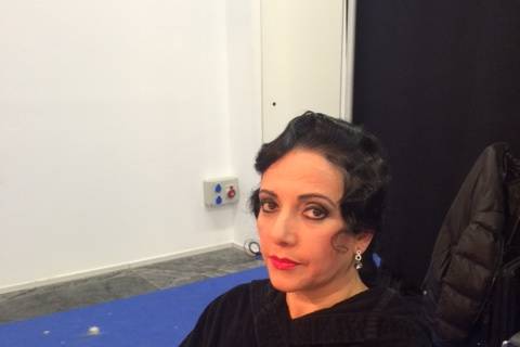 Maquillaje a Eva Yervabuena