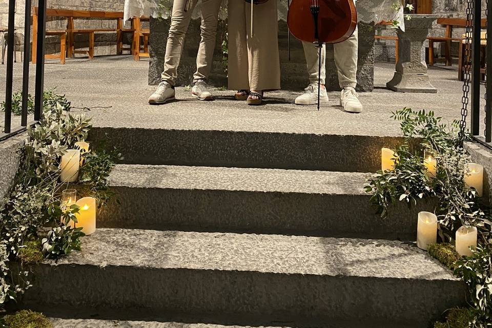 Boda religiosa en el Pirineo