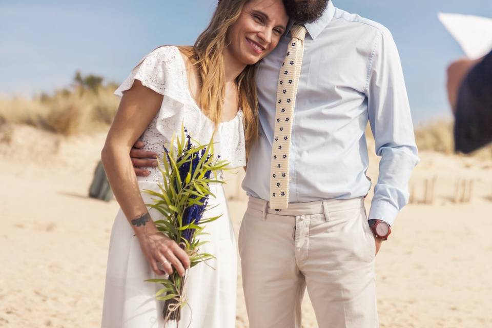 Boda íntima en la playa