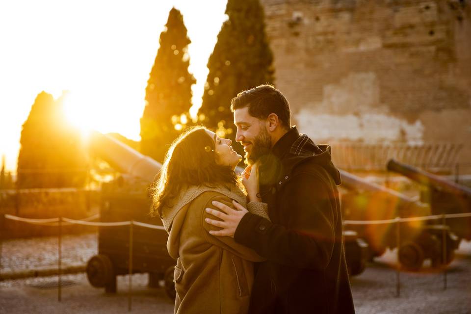 Preboda en la Alhambra