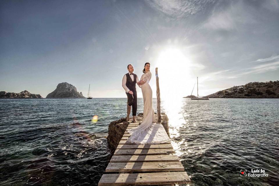 Postboda en Ibiza