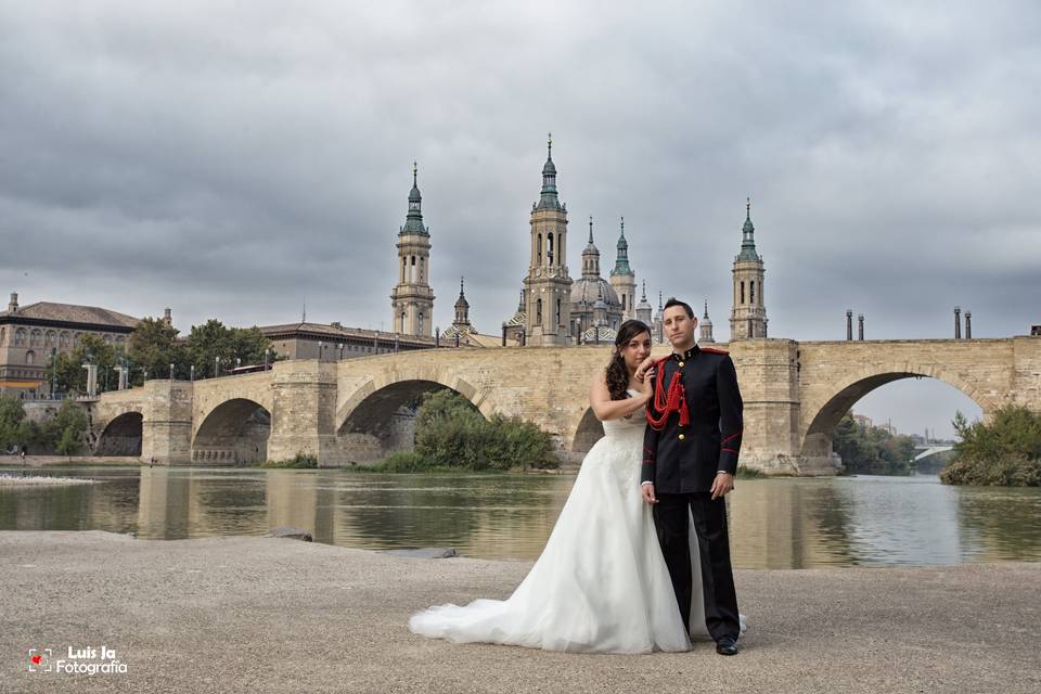 Postboda en Zaragoza