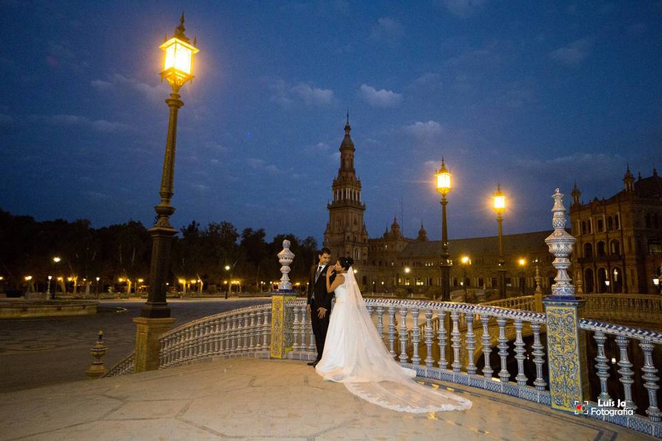 Postboda en Sevilla