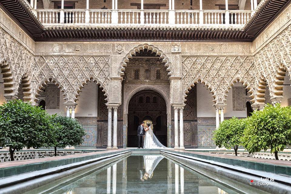 Postboda en Sevilla