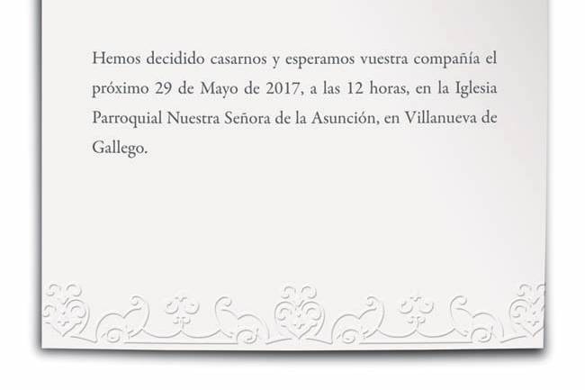 Invitaciones tipo