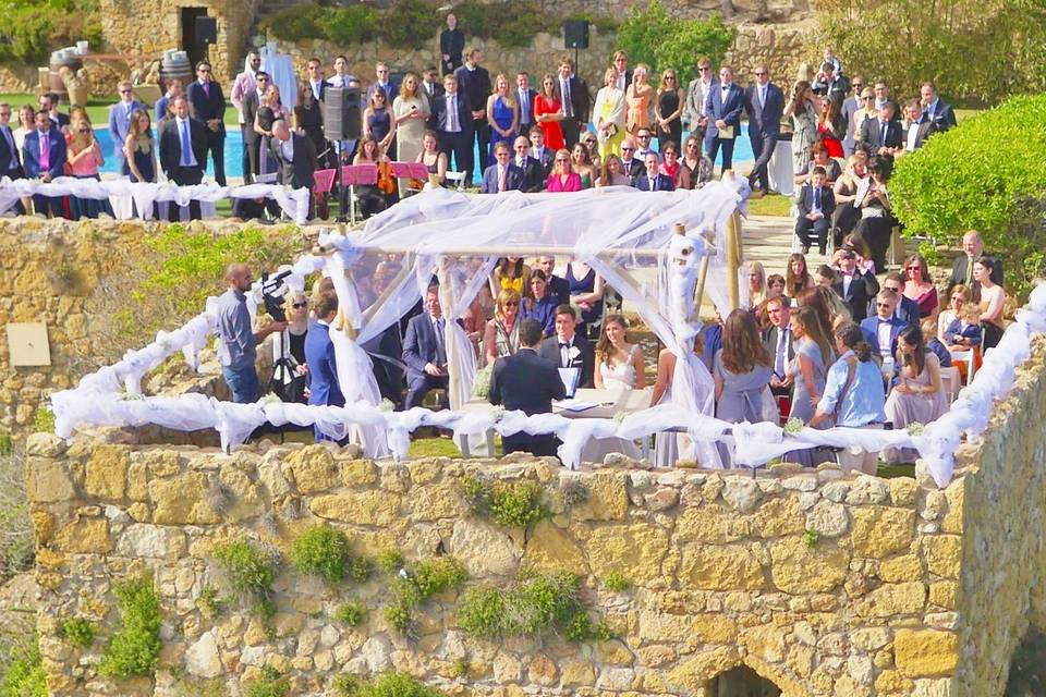 Boda en Castillo de Tamarit