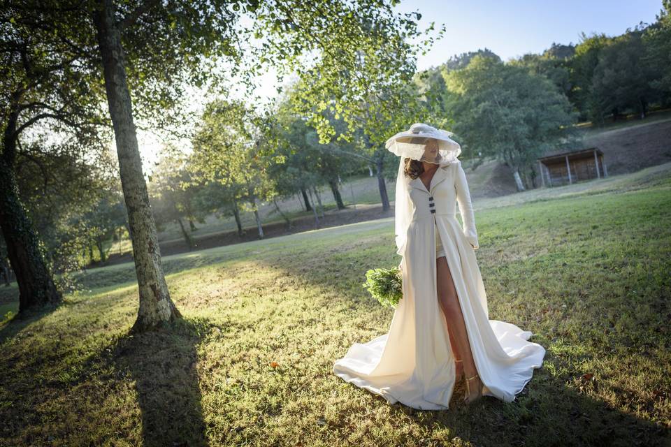 Vestido y sombrero