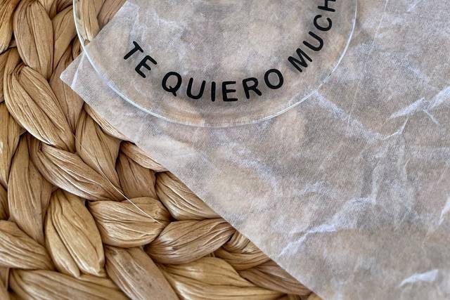 Grabado en pie de copa