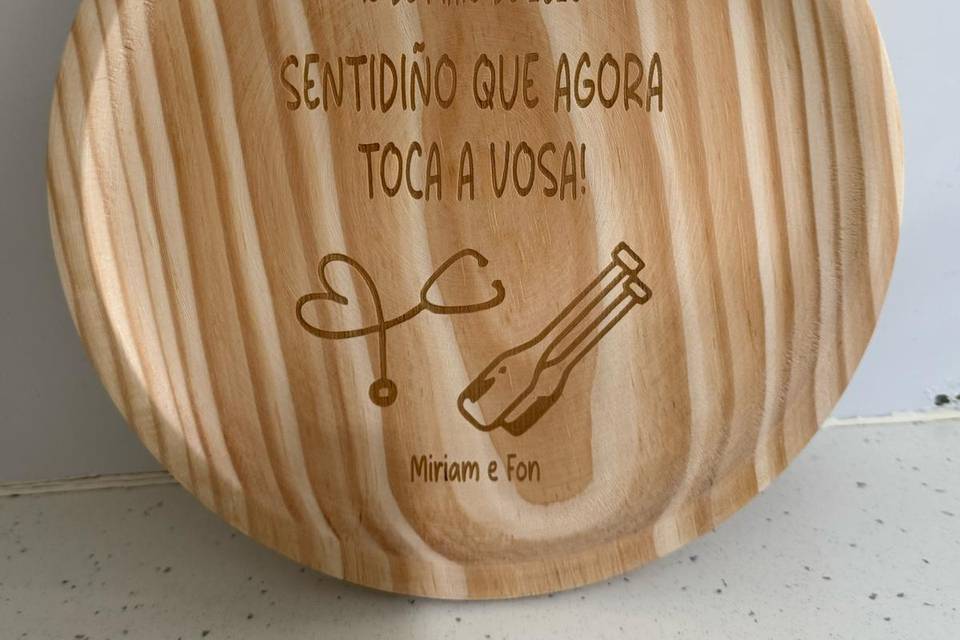 Plato de pulpo personalizado