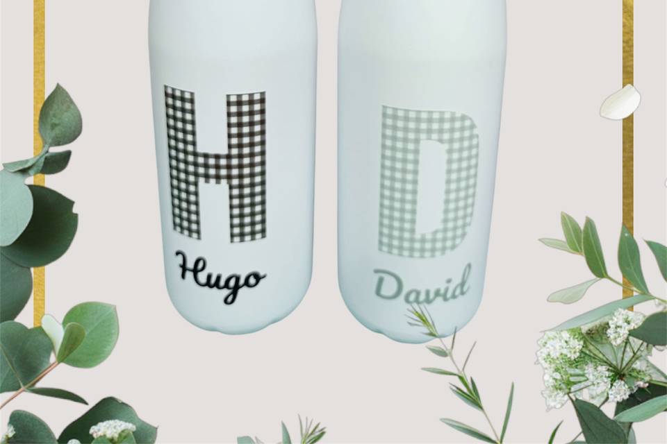 Botella personalizable
