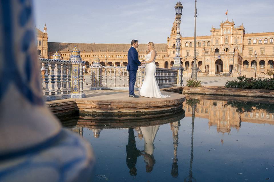 Agustín y Bea