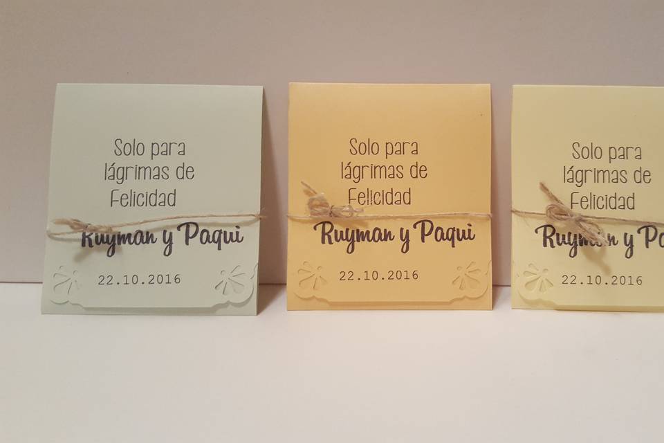 Detalles para los invitados