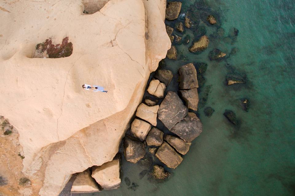 Fotos de boda con dron