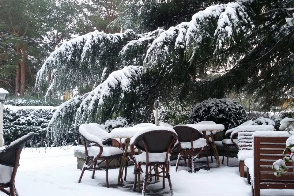 El hotel en invierno