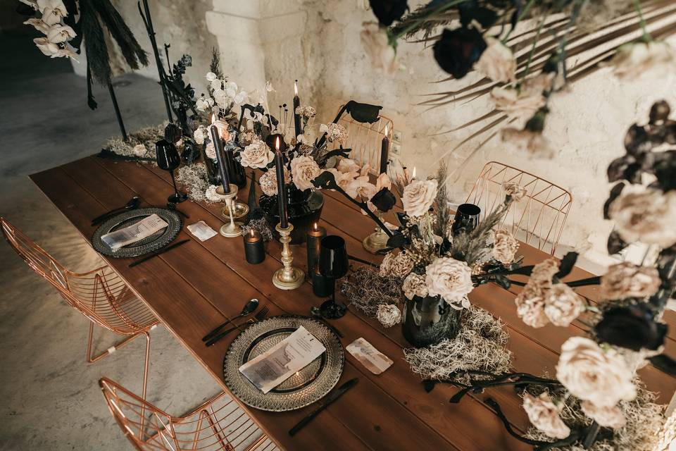 Decoración personalizada mesa