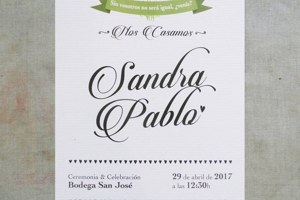 Invitación lavanda